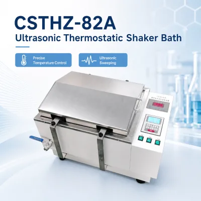 Cenlee 3 in 1 Ultrasonic Thermostatic Shaking Water Bath 40KHz 600W Digital Lab Shaker for Sample Cleaning and Mixing