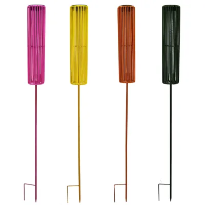 Solar Rattan Garden Lantern Stake Outdoor Waterproof Solar Decoration Lights for Garden Ornaments