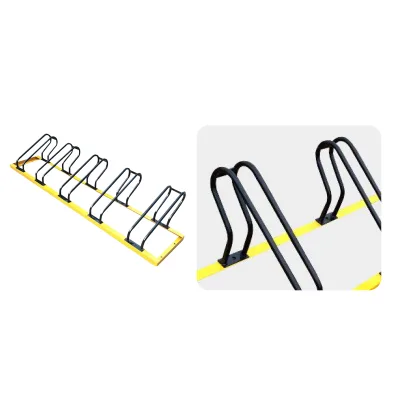 Foldable Bike Rack with Space Saving Function, Easy to Transport and Install, Lightweight Galvanized Frame