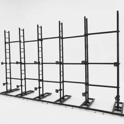 Outdoor Foldable Portable Freestanding Aluminum Alloy Square LED Video Wall Truss Modular Adjustable Display Screen Frame Stage