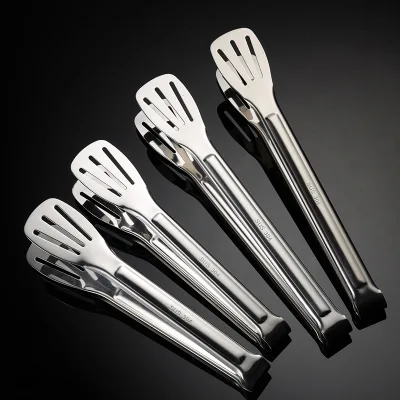 Bbq Tool Kitchen Tongs Cooking Tongs 304 Stainless Steel Food Tools Barbecue Tongs 4005001