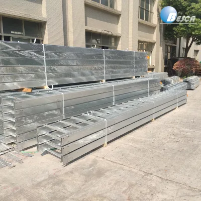 Fire-Resistant Galvanized Cable Ladder Tray Exporter - CE Certified Tray for Safe Electrical Wiring in Buildings