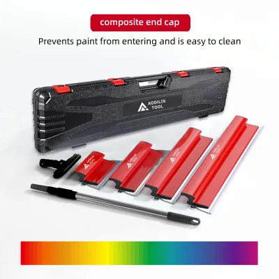 Aodilin PK-9999 Custom Industrial Grade Plastic PVC Handle Stainless Steel Blade Wall Decoration Leveling Putty Knife Tool Set