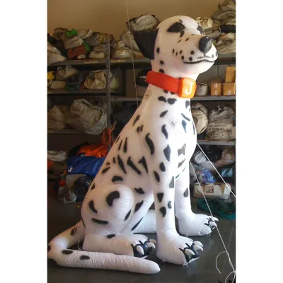 White Giant Advertising Inflatable Type Animal Balloon Model,animated Advertising Dog Inflatable Dalmatian Dog Animals