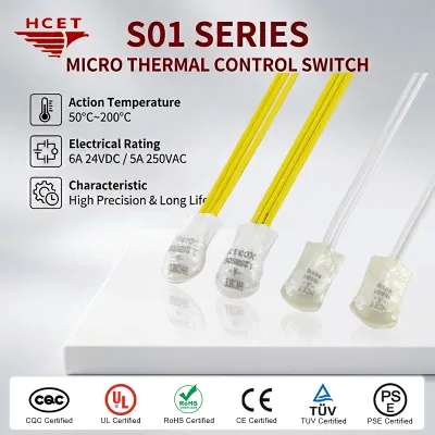 HCET High Quality Single Phase Electric Motor with 250V Thermal Thermoguard Thermoswitch
