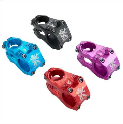 KRSEC 28.6*31.8mm Stem MTB 0 Degre Ultralight Short Handle Aluminum Alloy 3D Forging Steam Bicycle Accessories