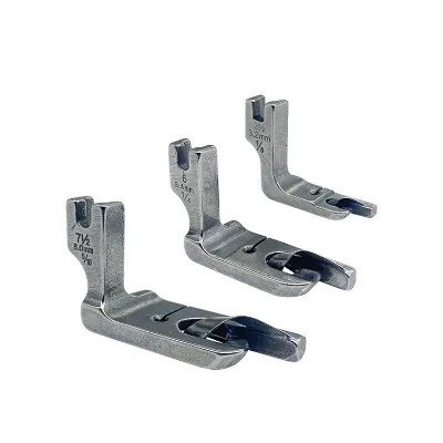 Industrial Lockstitch Sewing Machine Presser Foot for Hemming Purpose with Size 1.6mm,-8mm