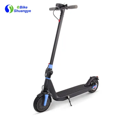 Electric Scooter 36V 250W 8Inch 8AH Removable Battery Shimano 7Speed With Basket Full Suspension Dual Motor for Adults
