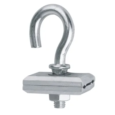 Factory Aerial Cable Messenger Wire FTTH Aluminum Span Clamp for ADSS Cable