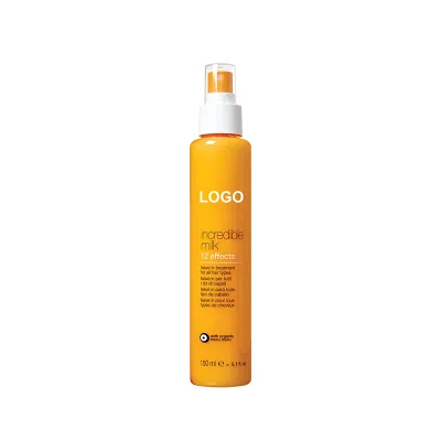 Private Label Milk Detangles Repair Leave-In Hair Treatment Protection Heat Protectant Spray for All Hair Types