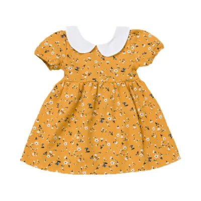 Baby Designer Clothing Young Kids Princess Dresses Girls Cotton Party Floral Dress of China