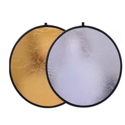 Photography Reflector 60/80/110cm Outdoor Photography Character Fill Light Folding Circular All in One Soft Light Plate