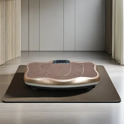 Home Gym Equipment ABS Material Exercise Machine Electromagnetic Vibration Plate Vertical Direction Fitness Massage Function