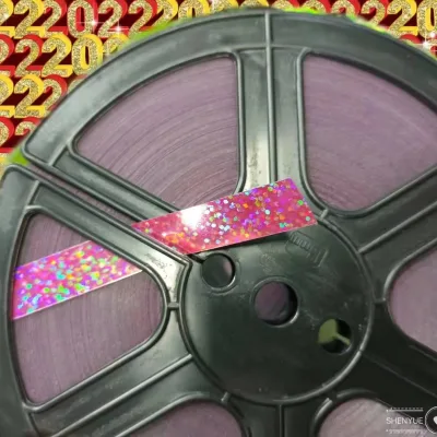 12mm SEQUIN REEL with Back Glue Used for Hotfix Sequin Transfer