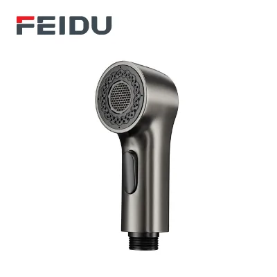 FEIDU Anti-Splash Retractable Spout for Basin Faucet, Pull-Out Sprayer Accessory for Bathroom Sink Faucet