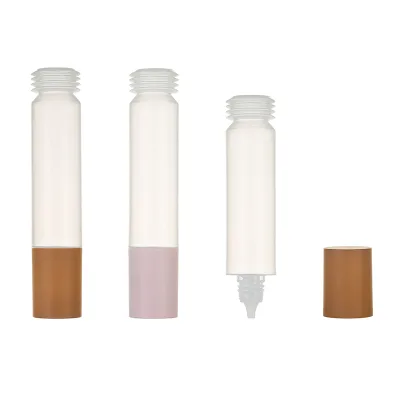 Press Soft Tube PE Frost Transparent 30ml Primer Foundation Tube Highlighter Tube