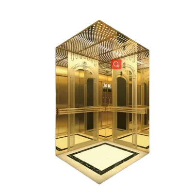 Modern Design Silent Passenger Residential Elevator External Roomless With AC Drive