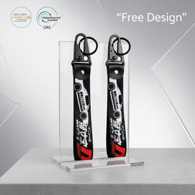 Original Factory Wholesale Trendy Eagle-shaped Buckle Anime Racing Key Chains. Customized