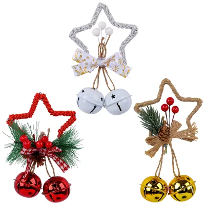 Christmas Bell Christmas Tree Pendant Bells for Christmas Tree Ornaments for IDY Christmas Holiday Party Decor