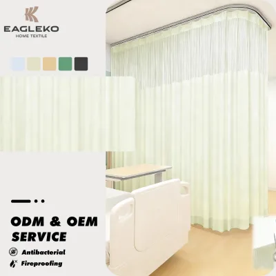 Minimalist and Practical Medical Curtains Fire-Retardant and Antibacterial Factory Wholesale Suitable for Medical Clinics