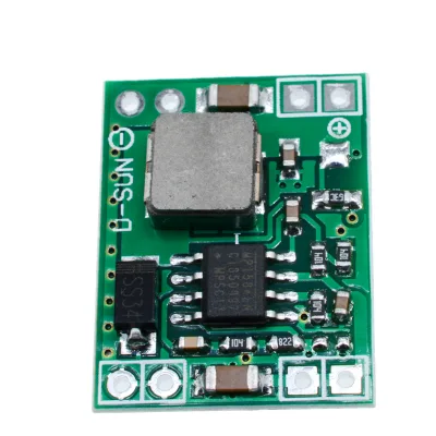 DC-DC MINI buck board 5V fixed output 3A green buck conversion module