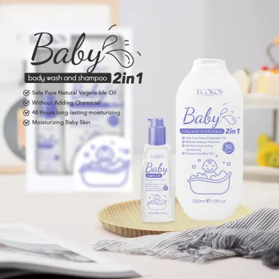 Custom No Harmful Chemicals Body Wash Rich In Nutrients Womens Body Wash And Shampoo Combo