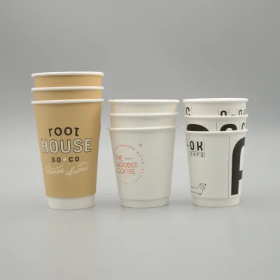 Custom Printed Paper Cups for Food and Beverage Brands Disposable Paper Cups