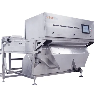 Belt Nuts Machine Vsee CCD Optical Color Sorter for Nuts Automatic Nuts Color Sorter