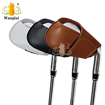 Wholesale Leather Golf Head Cover Blank Golf Head Covers Protector for Club