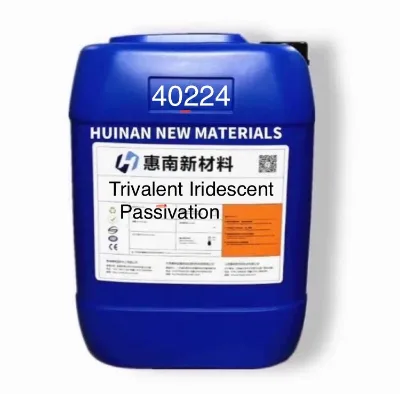 Trivalent 40224 Iridescent Passivation Additive/Iridescent Trivalent Passivation Process/trivalent Zinc Passivation Additive