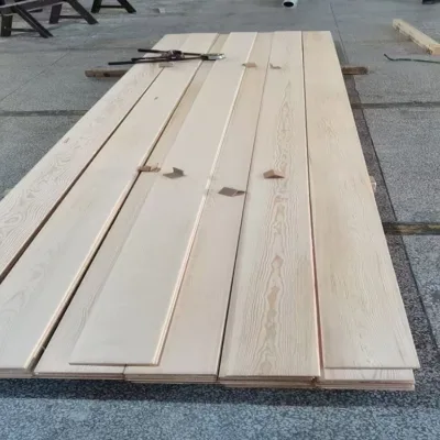 Solid Wood Wall Panel Wood Board Premium Anti-corrosion Flat Pine Solid Wall Panel