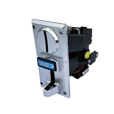 Wholesale FUNTIME Electronic Multi-Coin Acceptor for 12V Power Supply US Plug English Metal/Plastic/Wooden Components