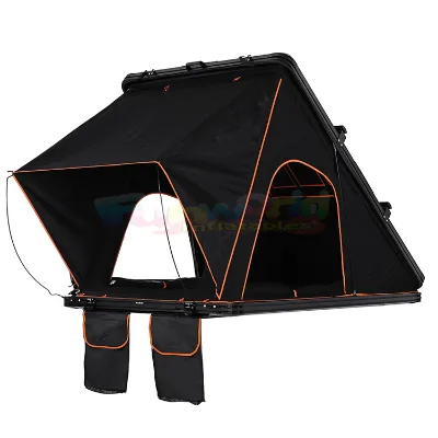 Wholesale Rooftop Tent Heavy Duty Lightweight Tente De Toit 4x4 Aluminum Roof Top Tent With Solar Panel Outdoor Adventures