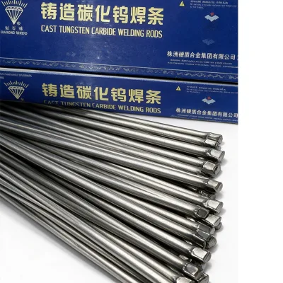 Oxy-Acetylene Welding Alloy Tungsten Carbide Rod Dia 4.0 5.0 6.0mm Ultra-High Anti-Abrasion for Drill Bit & Crusher Repair