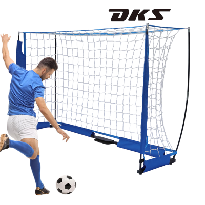 Wholesale Training Durable Folding Soccer Goals Blue Pvc Football Goal Portable Pop-up Soccer Gates