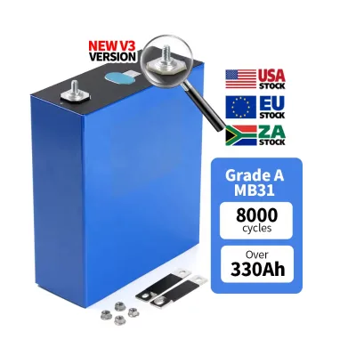 100% New CATL  LISHEN 3.2v Ifepo4 310ah  Ganfeng 280aH Lithium Ion Solar Storage Battery Lifepo4 Eu Stock