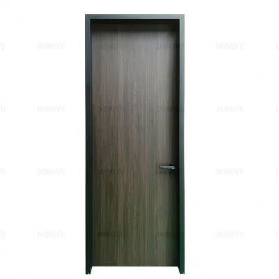 Aluminum Wooden Door Modern Hot-selling Moisture-proof Cheap Price House Bedroom Solid Wood Swing Door