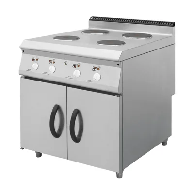 Stainless Steel Electric Induction Cooker 4 Round Shape Hot Plate Cooking Machine for Restaurant Kitchen Direct Factory