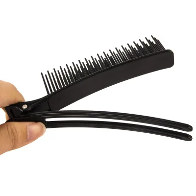 Stylish Comb Clip:Effortless Operation,Strong Hold for Hairstyling