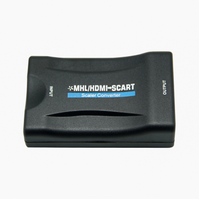 M-HL/HD-MI to Scart Video Converter Adapter with Stereo Audio for Video Splitters & Converters
