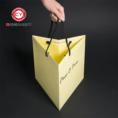 Clear Packing Art Christmas Craft Promotional Paper Shopping Bags