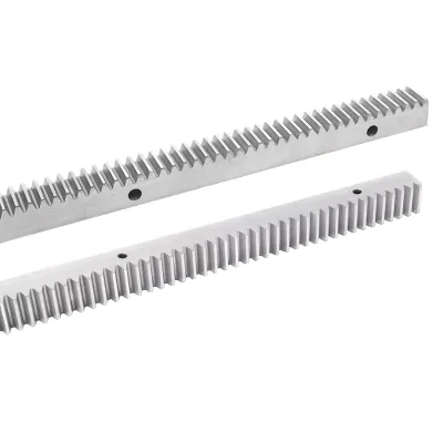 Customize 1000mm Helical Gear Rack CNC Milled and Quenching Straight Tooth Slide Rack