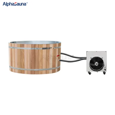 Alphasauna Sale Luxury Cold Plunge Wooden Ice Bath Tub