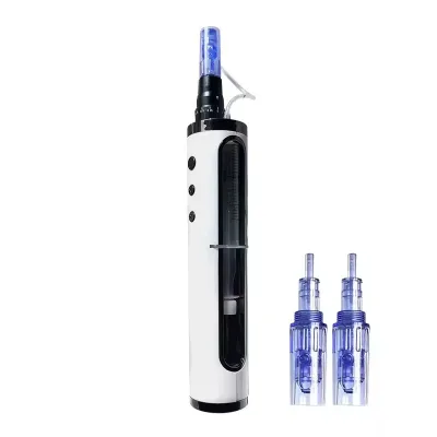 Electronic Dermapen Dr Pen Wireless Microneedling Skin Pen USB Rechargeable Microneedling Needles Dr Pen
