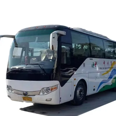 2017 Used yutong Bus 60 Seats Bus Door Hinges in Stock for Sale
