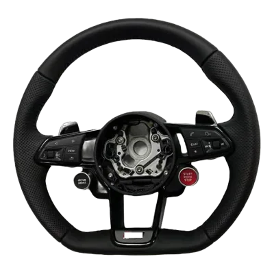 Fast Reaction Modified Customized Steering Wheel High-Precision PU Steering Wheel for Audi A4 A5 A6 A7 A8