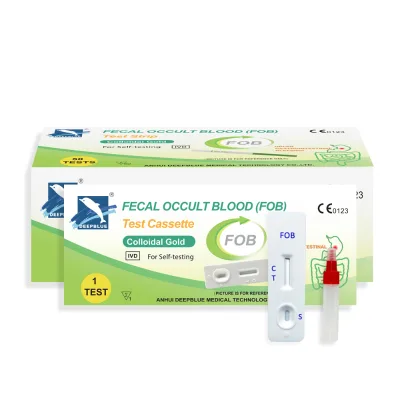 New Style Tumor Marker FOB Test Cassette Easy for Use One Step Rapid Diagnostic Test With CE Approved
