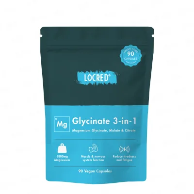Hot Selling Direct Factory Supply OEM Magnesium Glycine 3-in-1 Capsules Dietary Supplement for Adults, Support Customization
