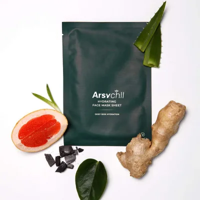 Korean Custom Logo Men's Facial Mask Olive Oil Vitamin C Hyaluronic Acid Anti-Acne Whitening Firming Moisturizing Sheet Mask for