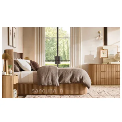 Fashion Style Classic Can Be Customize Dresser Indoor Furniture Wood Drawers Dresser for Bedroom